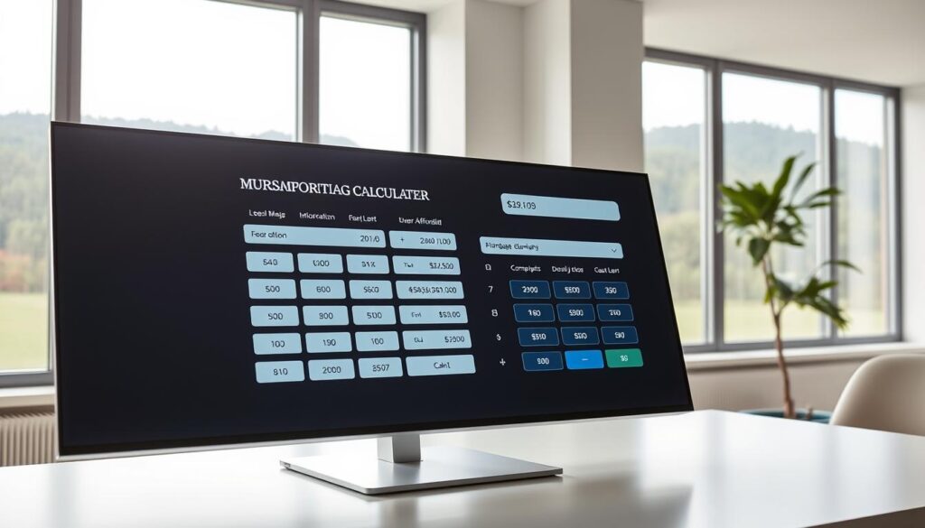 mortgage financing calculator