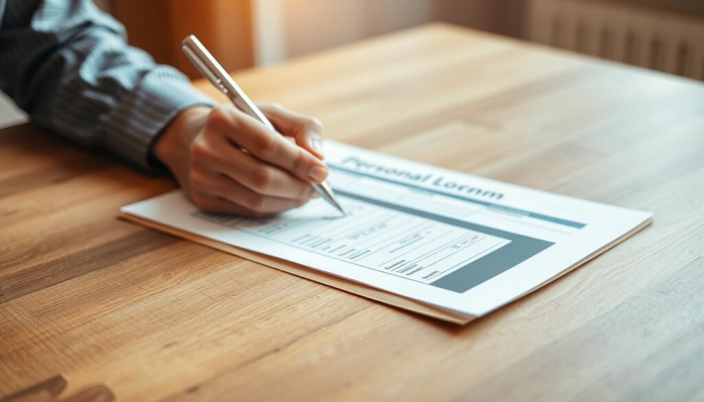 secure personal loan application process